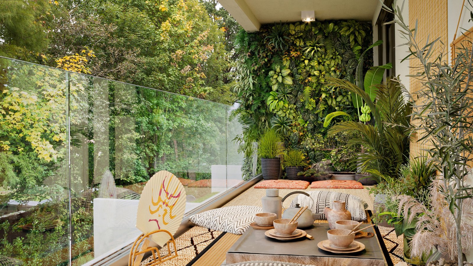 Furnishing with succulents: ideas for balconies and terraces